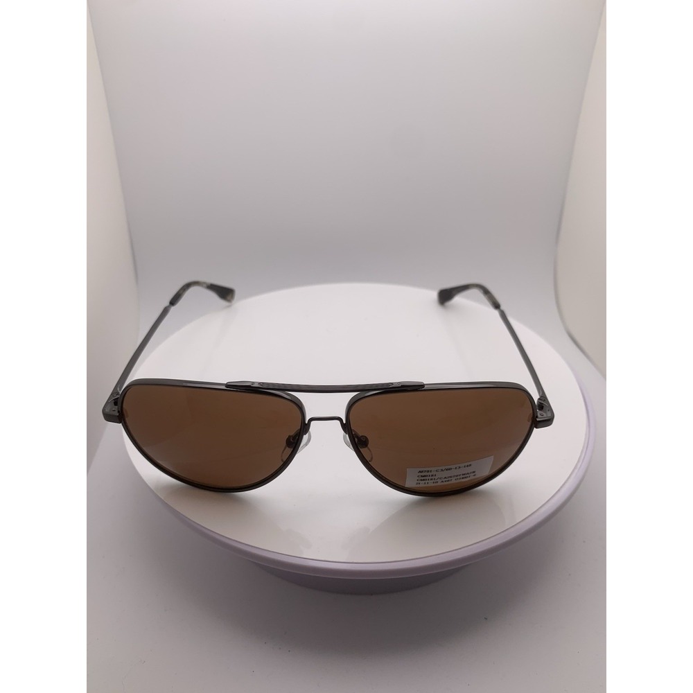 NEW INVU Silver Aviator Unisex Sunglasses - Sample Piece (13)